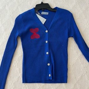 V beck Cardigan. Made in France. Super soft.